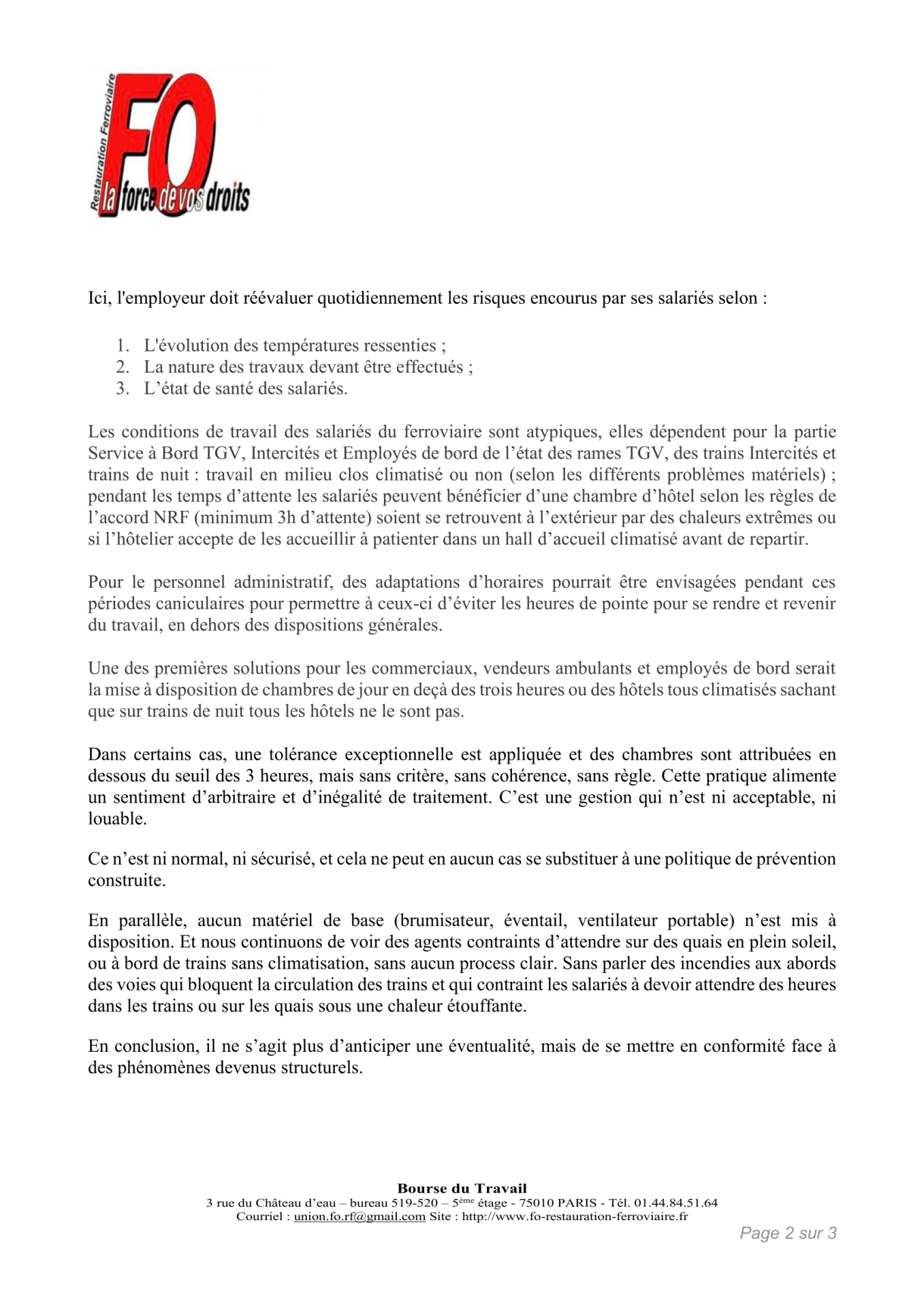 Courrier pre vention des risques lie s aux vagues de chaleur 2