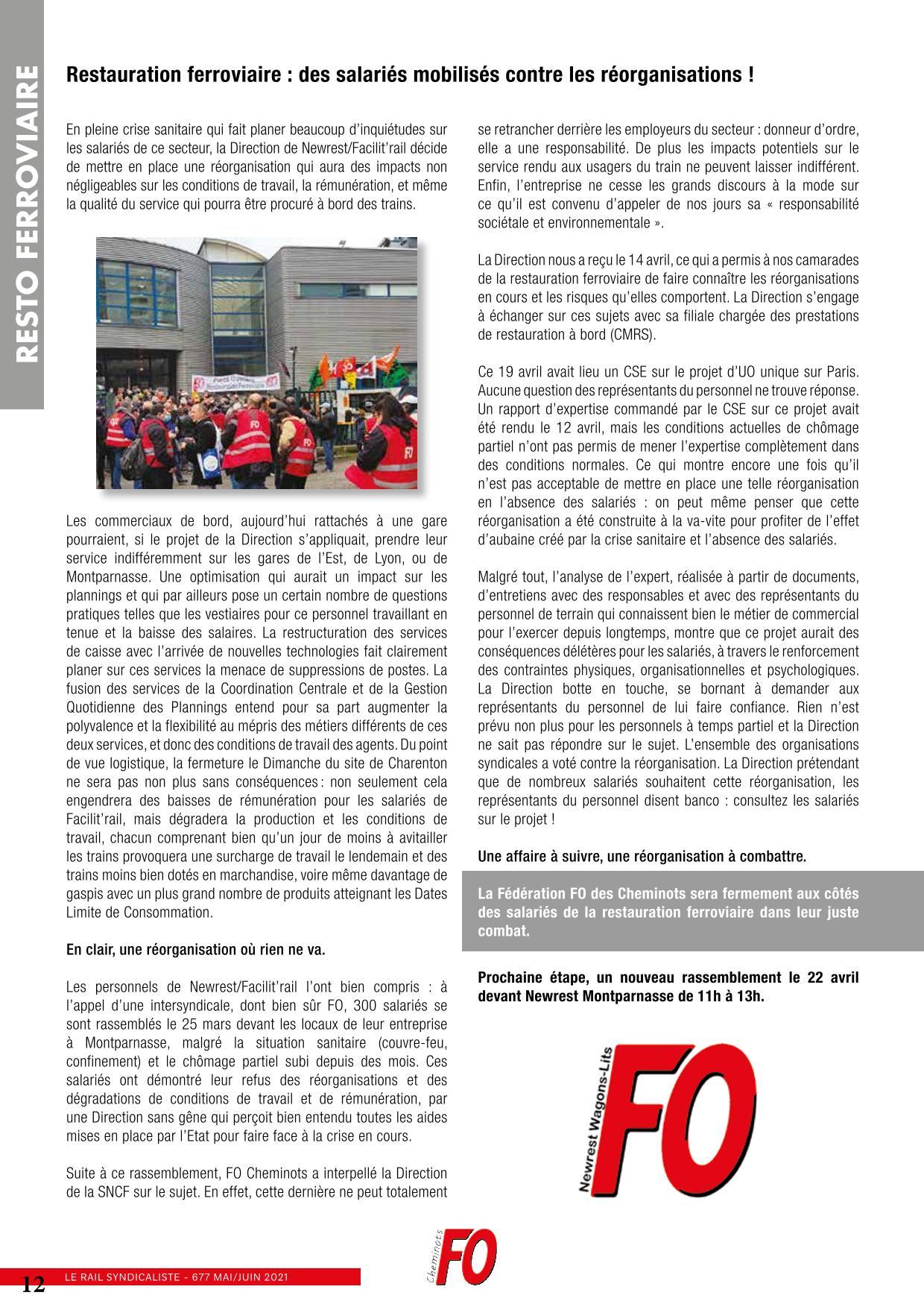 Le rail syndicaliste n 677 12